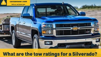 What are the tow ratings for a Silverado?