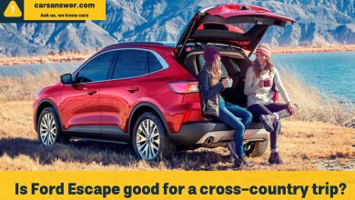 Is Ford Escape good for a cross-country trip?