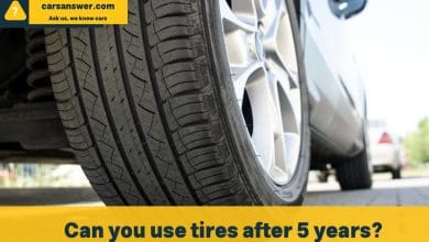 Can you use tires after 5 years?